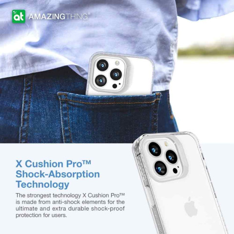 Чехол AmazingThing Titan Pro Drop Proof на iPhone 13 Pro Dark blue